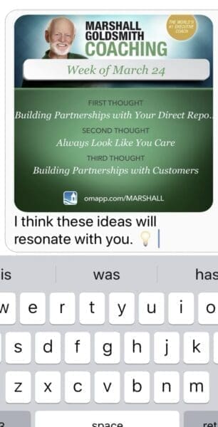 Marshall Goldsmith App