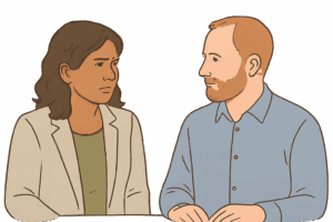match the speed of their body language
