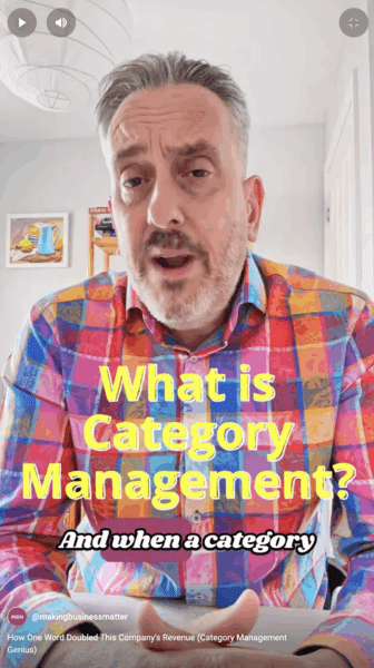 Image linking to category management video on youtube