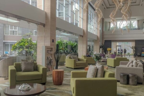 Hotel reception