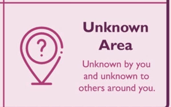 The Unknown Area in Johari Window